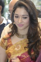 Tamanna Cute Photos in Saree
